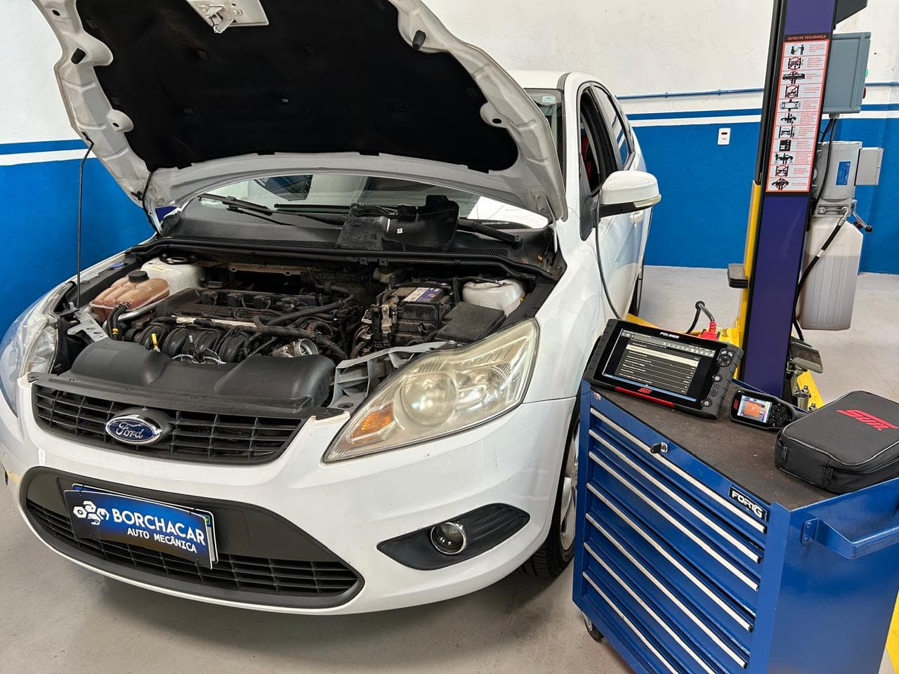 diagnostico da oficina borchacar mecanica em cascavel