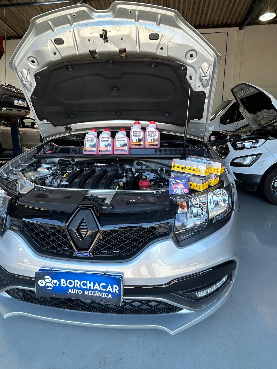 renault sandero 2 na oficina borchacar mecanica em cascavel